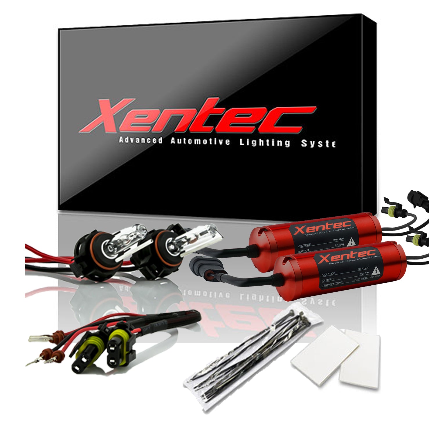 Kit Phares Xénon Xentec Premier 55W H1 6000K Diamant Blanc - Pour Feux De Croisement - Neuf