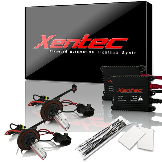 Kit Ampoules Xénon HID Xentec 55W 9005 HB3 6000K Blanc Diamant - Pour Feux De Route (faisceau Haut)
